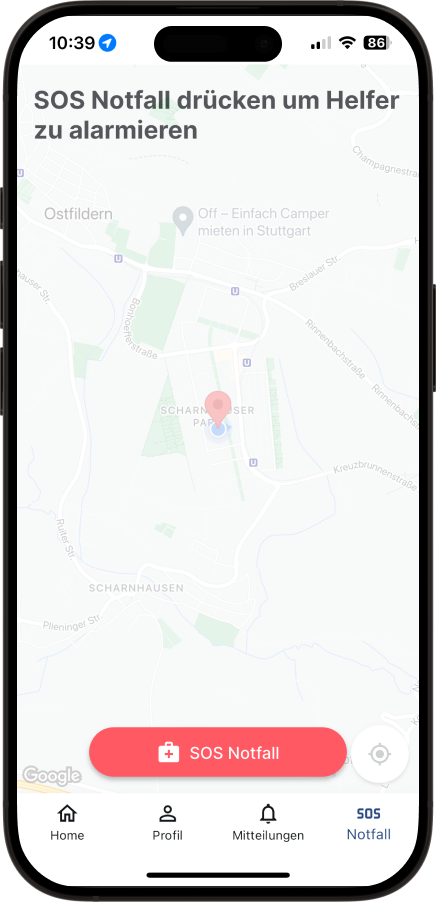 Smarter Hausnotruf für Senioren. SOS Notruf